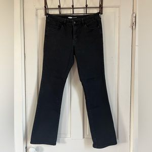 Old Navy Bootcut Black Jeans Size 12 Long